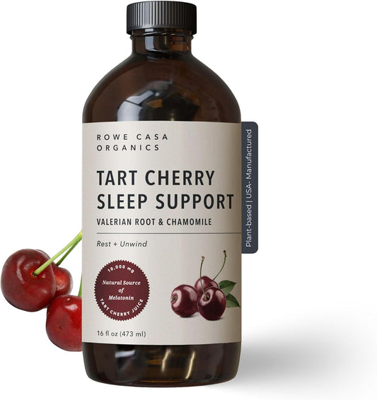 Tart Cherry Sleep Support, 16oz, Rowe Casa Organics