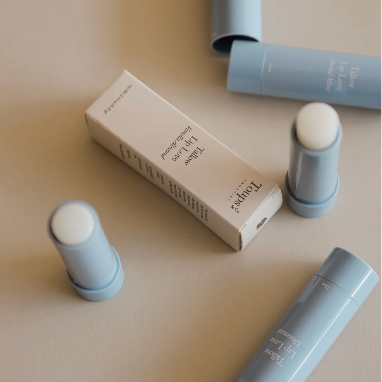 Tallow Lip Balm, Toups & Co Organics