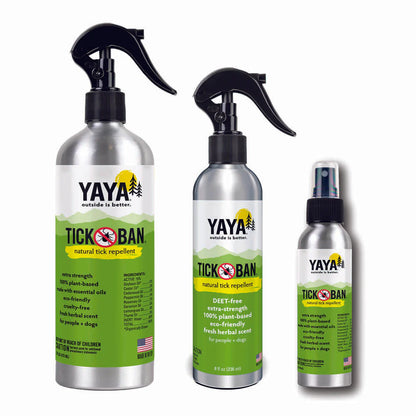 TICK BAN Repellent Spray, YAYA Organics