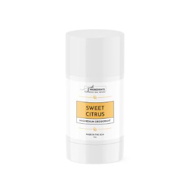 Sweet Citrus Deodorant, Just Ingredients