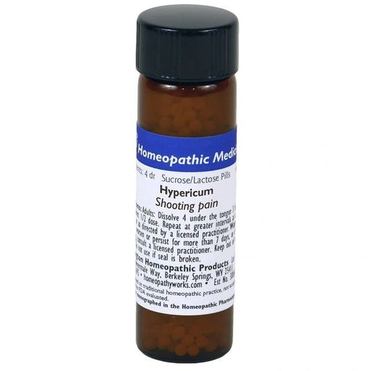 Hypericum Perforatum 30C, 200C, Homeopathic Medicine for Shooting Pain, WHP, 900 Count