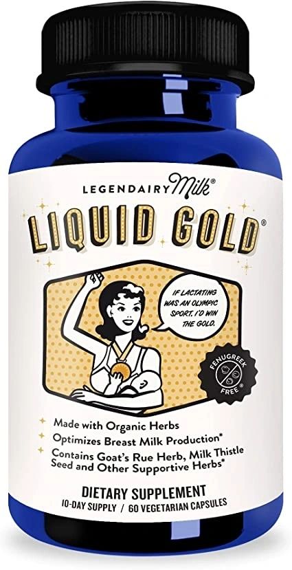 Legendairy Milk, Liquid Gold, 60 Vegetarian Capsules