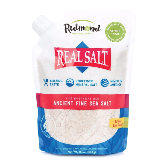 Real Salt Fine Refill Pouch, Redmond Life