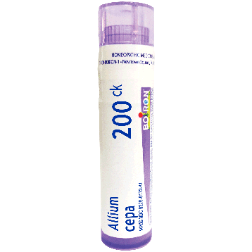 Allium Cepa, 30C, 200CK, Homeopathic Medicine For Allergic or Viral Runny Nose, Boiron, 80 Pills (Pill Size #40)