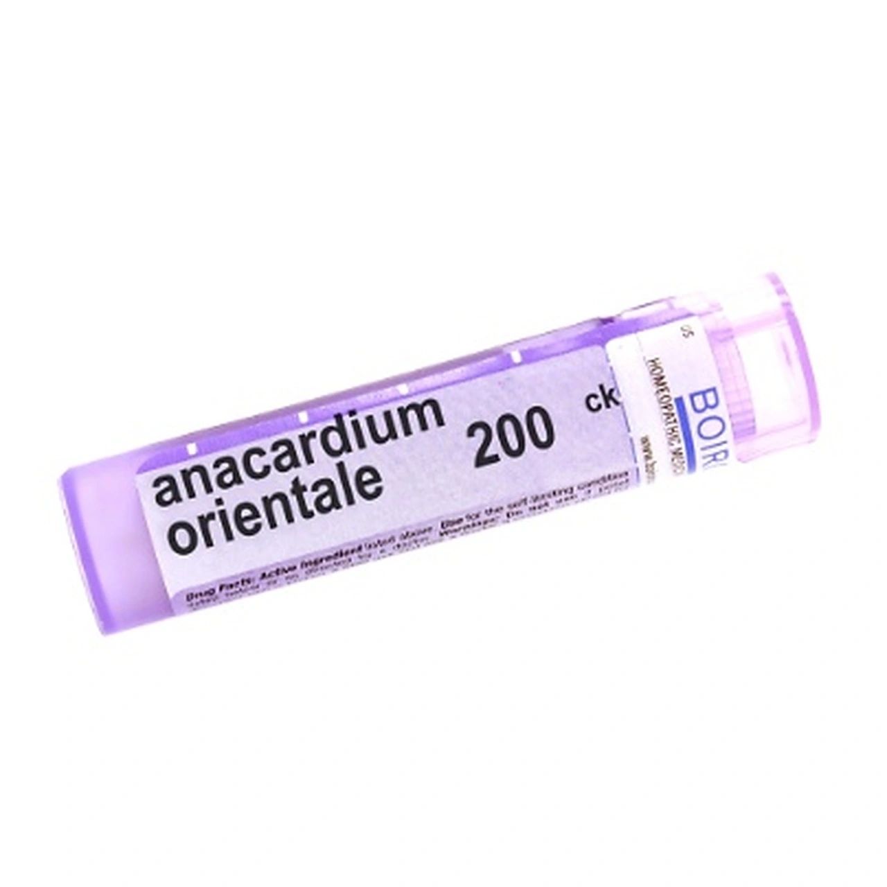 Anacardium Orientale, 30C, 200CK, Homeopathic Medicine for Indigestion, Boiron, 80 Pills (Pill Size #40)