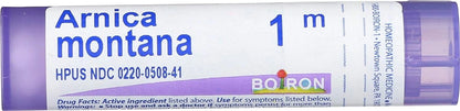 Arnica Montana, 3C, 6C, 12C, 30C, 200CK, 1M, 10M, Homeopathic Medicine for Muscle Pain & Swelling, Boiron, 80 Pills (Pill Size #40)