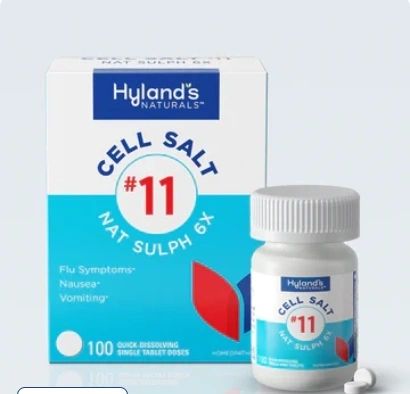 Cell Salt #11 Nat Sulph 6x, 100 Tablets, Hyland's