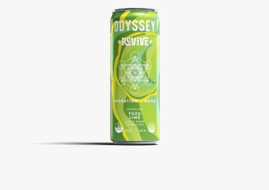 Yuzu Lime Sparkling Mushroom Energy Drink