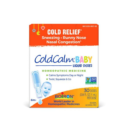 ColdCalm Baby, Homeopathic Medicine for Cold Relief with Sneezing and Runny Nose, Boiron