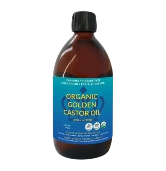 Organic Castor Oil 16.9oz, Hexane-Free, Extra Virgin