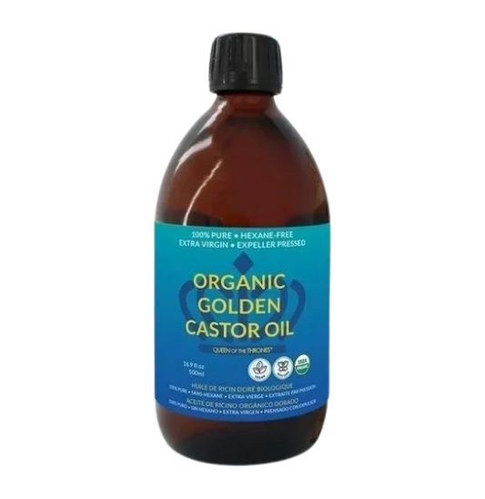 Organic Castor Oil 16.9oz, Hexane-Free, Extra Virgin