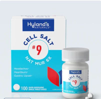 Cell Salt #9 Nat Mur 6x, 100 Tablets, Hyland's