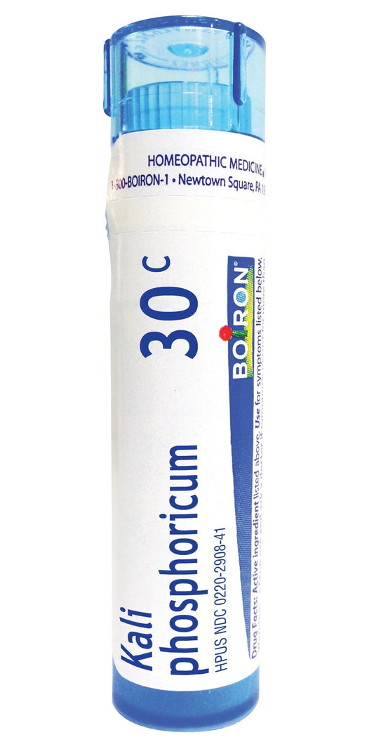 Kali phosphoricum 30C, Boiron, 80 Pills (Pill Size #40)