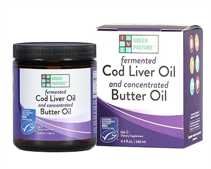 Fermented Cod Liver Oil / Concentrated Butter Oil (Gel)