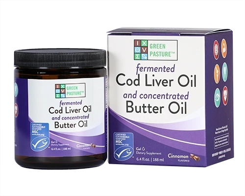 Fermented Cod Liver Oil / Concentrated Butter Oil (Gel)