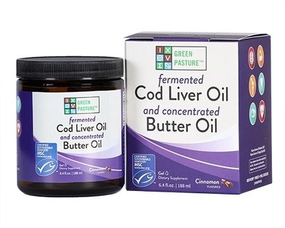 Fermented Cod Liver Oil / Concentrated Butter Oil (Gel)