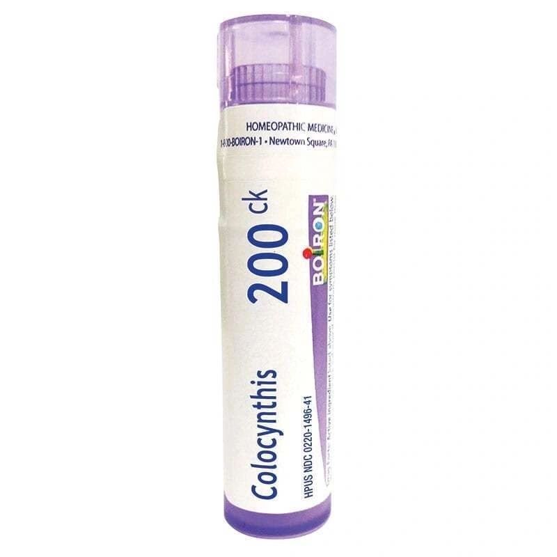 Colocynthis 30C, 200CK, Homeopathic Medicine for Cramps, Boiron, 80 Pills (Pill Size #40)