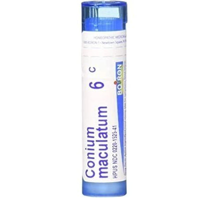 Conium Maculatum 3C, 6C, 30C, 200CK, 1M, Homeopathic Medicine for Dizziness, Boiron, 80 Pills (Pill Size #40)