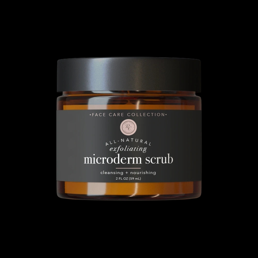 Microderm Scrub, Exfoliating + Cleansing + Nourishing, 2oz, Rowe Casa Organics