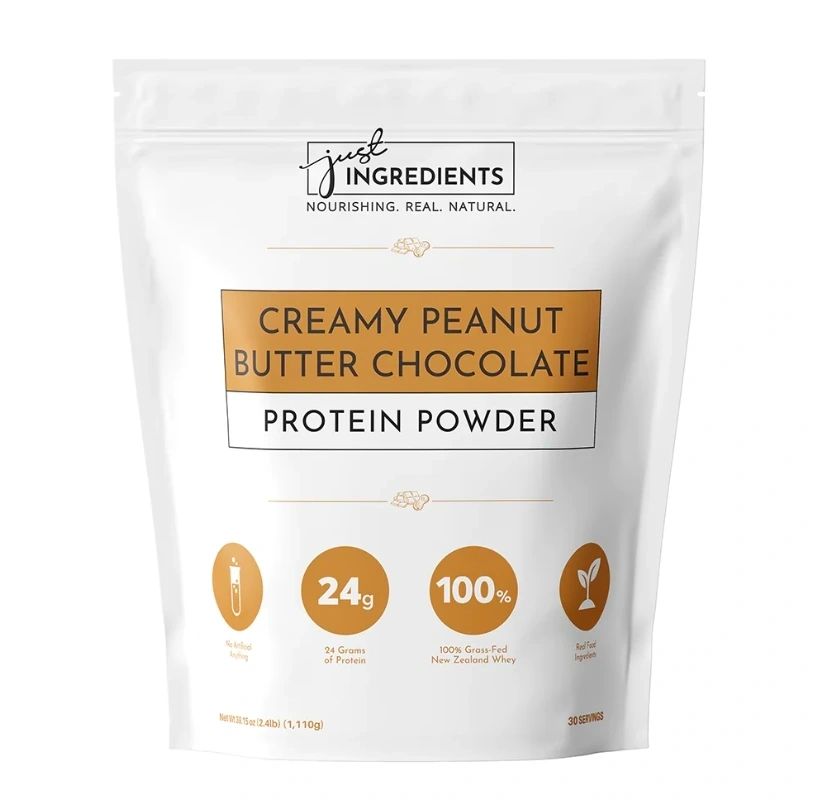 Creamy Peanut Butter Chocolate Protein Powder, 30 Servings, Just Ingredients