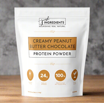 Creamy Peanut Butter Chocolate Protein Powder, 30 Servings, Just Ingredients