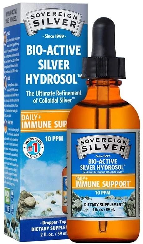 Bio-Active Silver Hydrosol Nasal Spray Sinus Relief (10 PPM), 2 fl oz , Life Extension