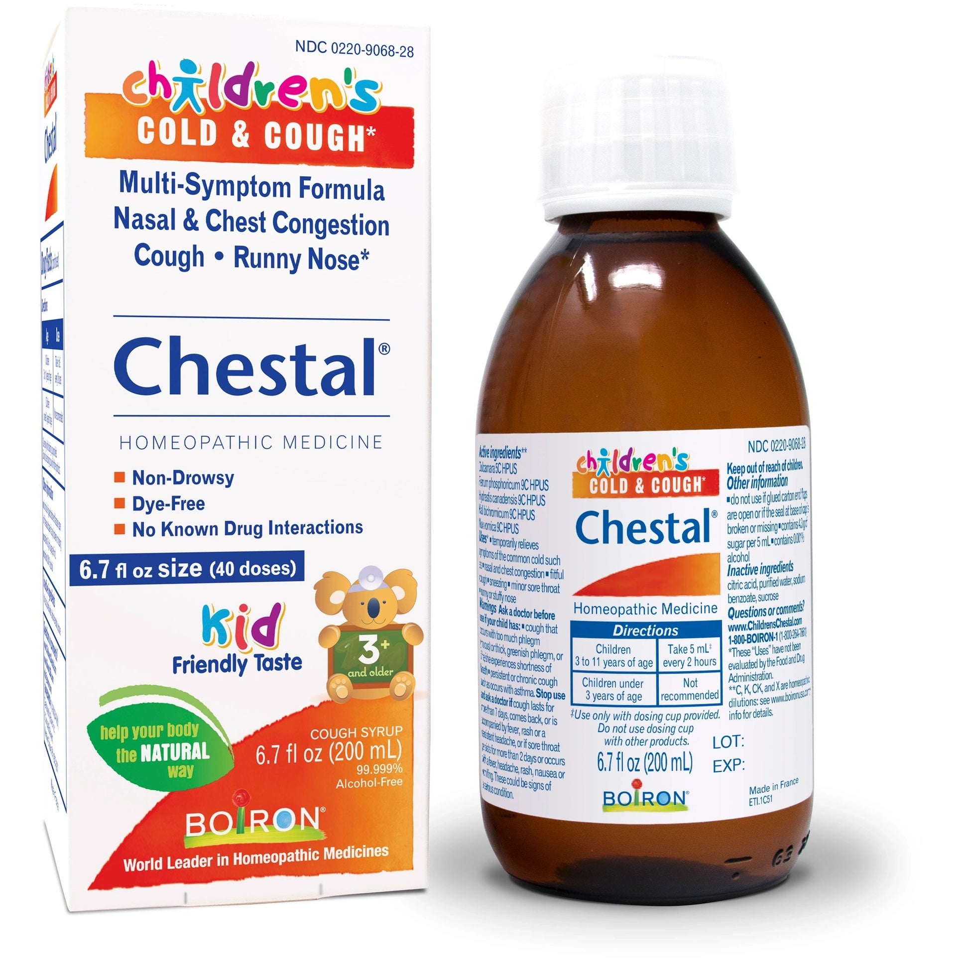 Children's Chestal Cold & Cough Syrup