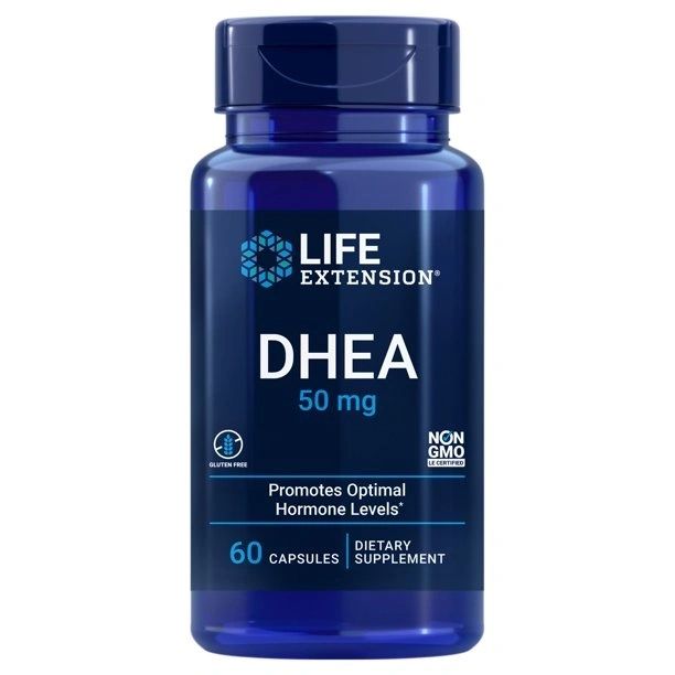 Dhea, 50mg, Promotes Optimal Hormone Levels, Life Extension