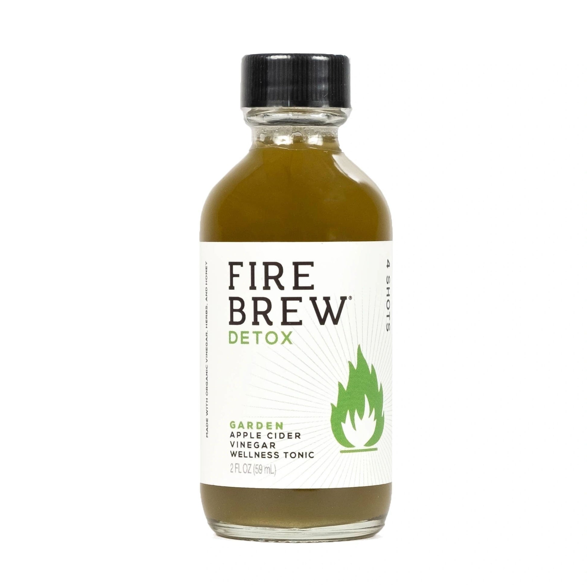 Fire Brew Detox, Garden Apple Cider Vinegar Wellness Tonic