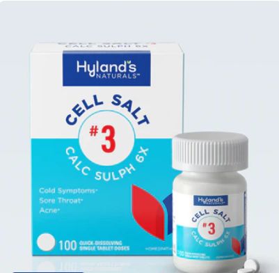 Cell Salt #3 Calc Sulph 6x, 100 Tablets, Hyland's