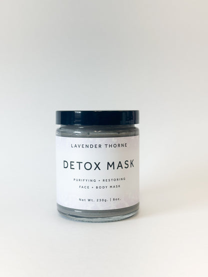 Detox Mask - Purifying Face Mask, 8oz, Lavender Thorne