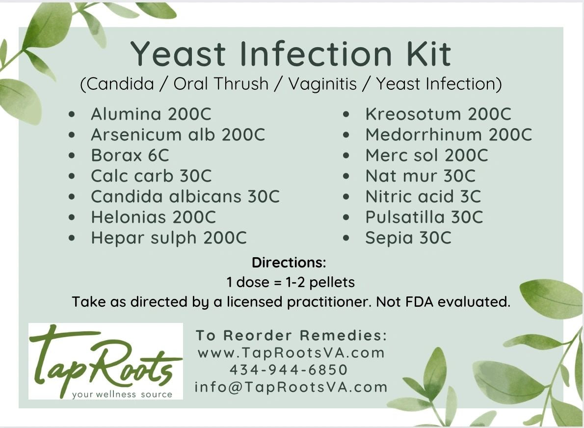 Yeast Infection Kit & Booklet