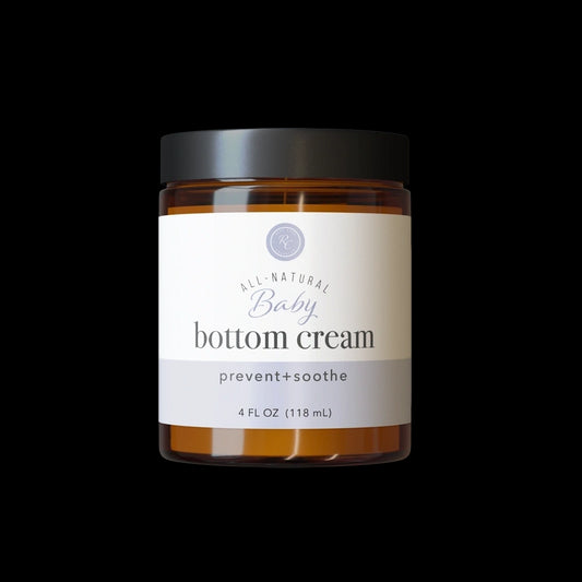 Baby Bottom Cream, Prevent + Soothe, 4oz, Rowe Casa Organics