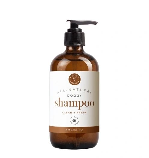 Doggy Shampoo, Clean + Fresh, 8oz, Rowe Casa Organics