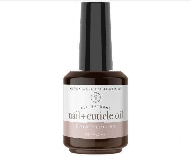 Nail + Cuticle Oil, Grow + Nourish, 0.24oz, Rowe Casa Organics