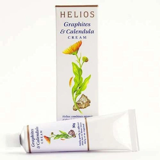 Graphites & Calendula Cream, 30g Tube, Helios