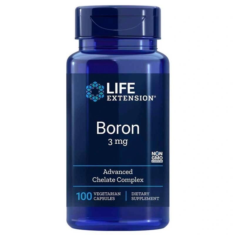 Boron, 3 mg, 100 Vegetarian Capsules, Life Extension