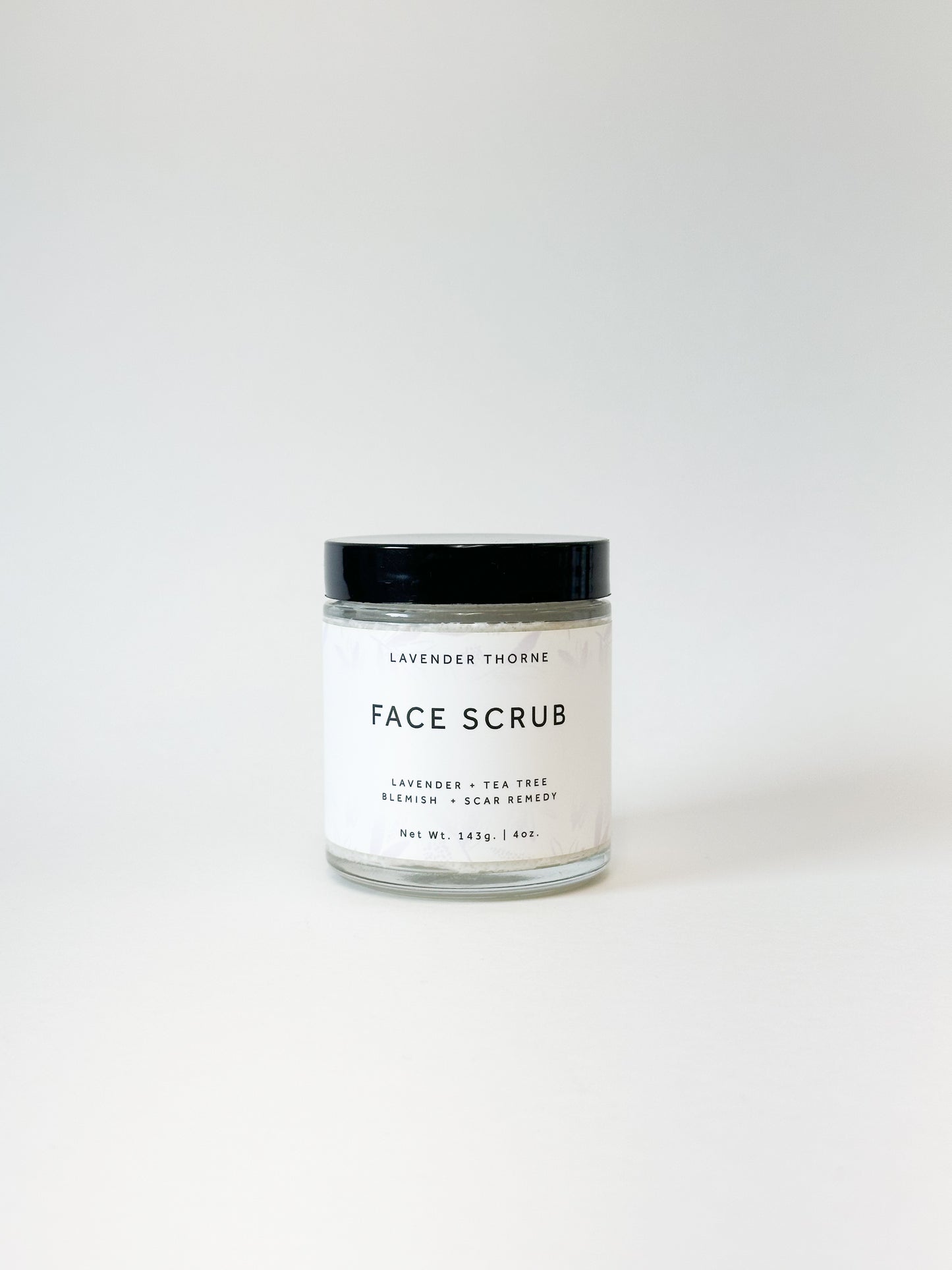 Face Scrub, Acne & Blemish Scrub 4oz, Lavender Thorne