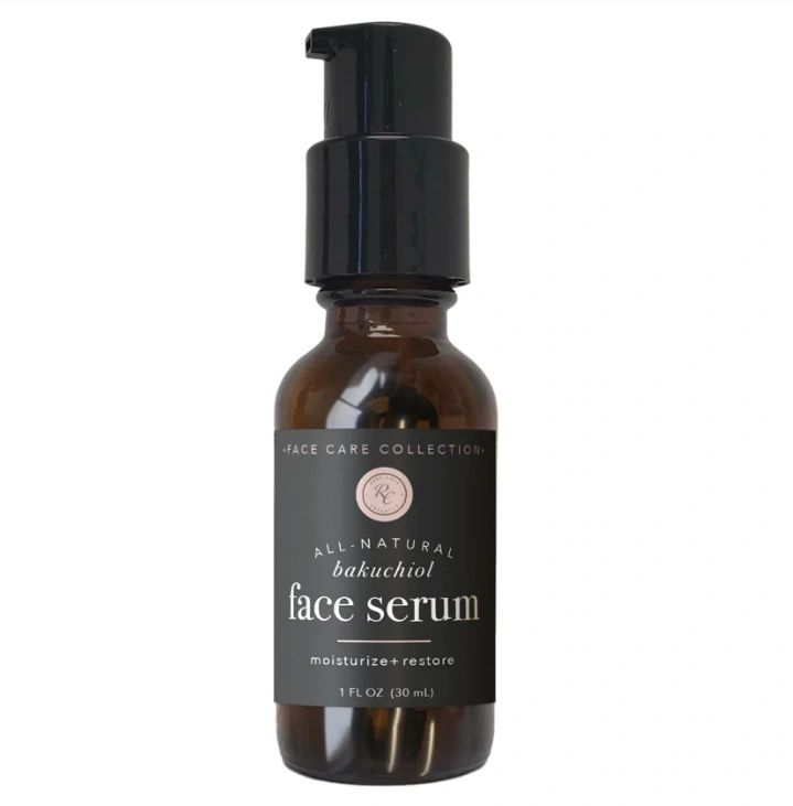 Face Serum, Bakuchiol, Moisturize + Rejuvenate, 30mL, Rowe Casa Organics