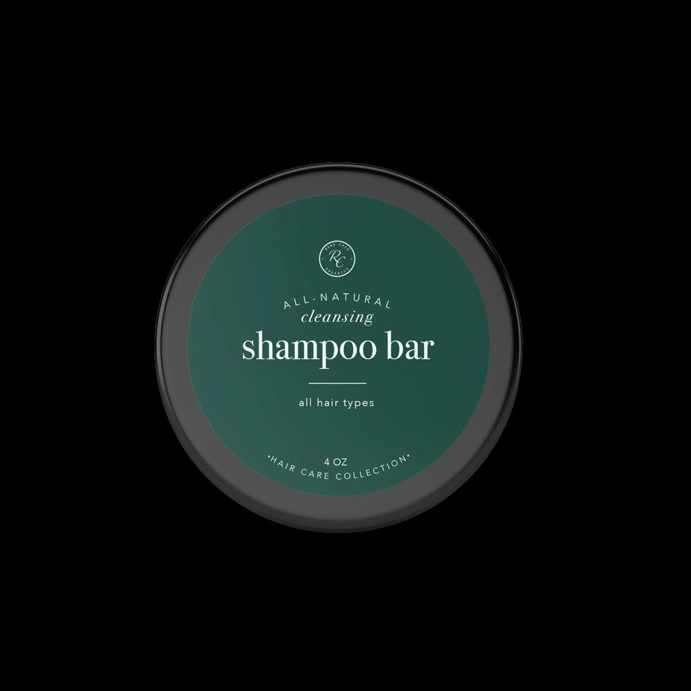 Cleansing Shampoo Bar, All Hair Types, 4oz, Rowe Casa Organics