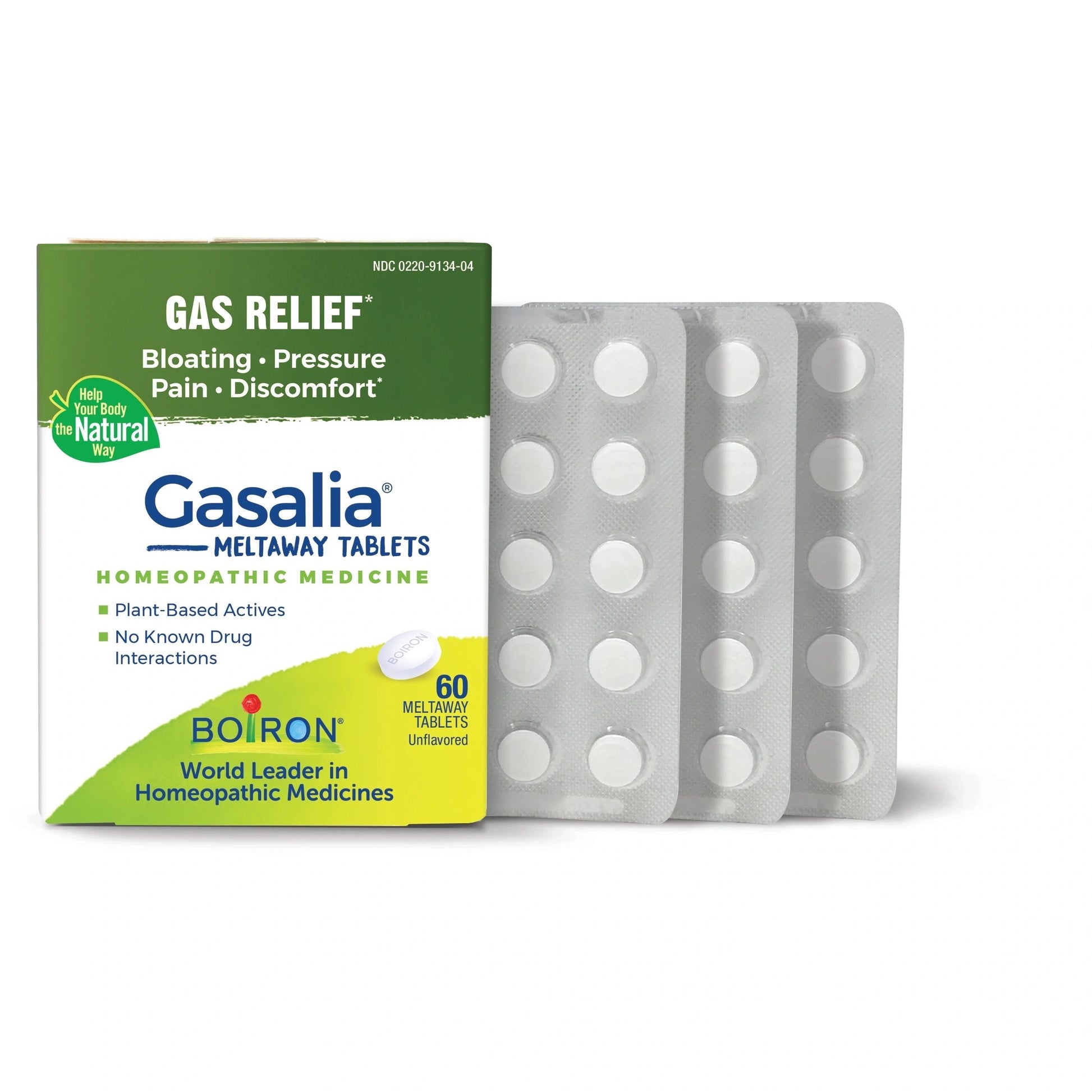 Gasalia Meltaway Tablets, Boiron