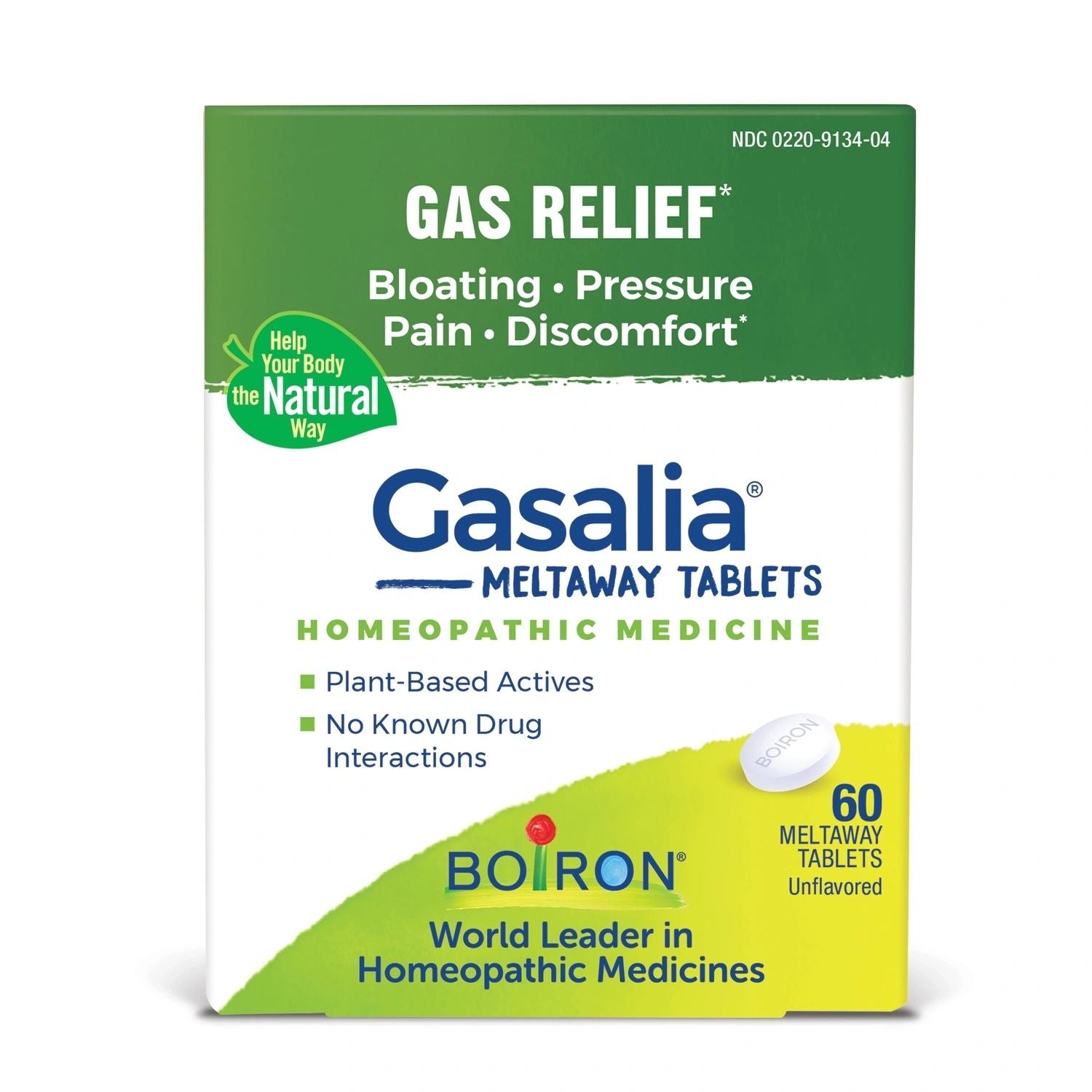 Gasalia Meltaway Tablets, Boiron