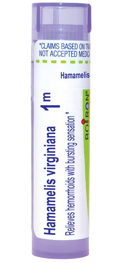 Hamamelis Virginiana 6C, 30C, 200CK, 1M, Homeopathic Medicine for Hemorrhoids, Boiron, 80 Pills (Pill Size #40)