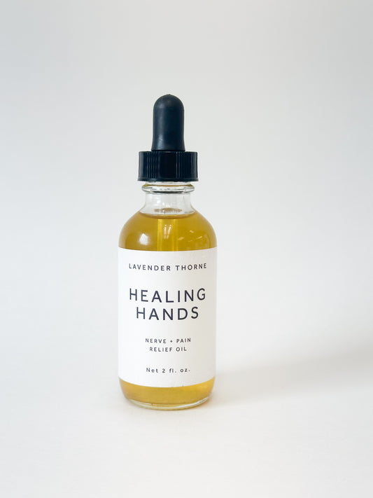 Healing Hands - Nerve + Pain Relief Oil, 2oz, Lavender Thorne