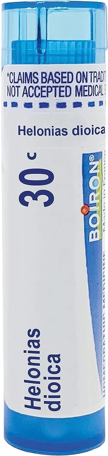 Helonias Dioica, 30C, 200CK, Homeopathic Medicine for Vaginal Itching & Discomfort, Boiron, 80 Pills (Pill Size #40)