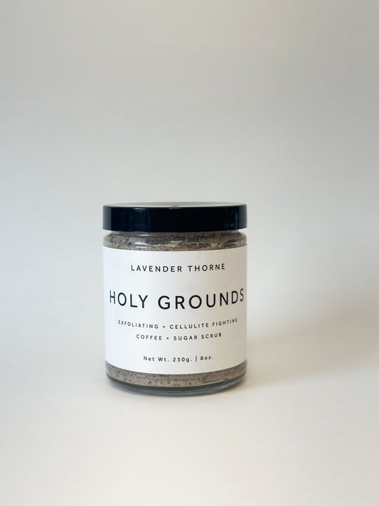 Holy Grounds - Coffee Sugar Scrub, 8oz, Lavender Thorne