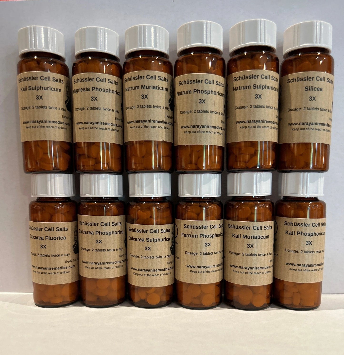 Triturated Cell Salts 3X, Tablets, 14g Vial