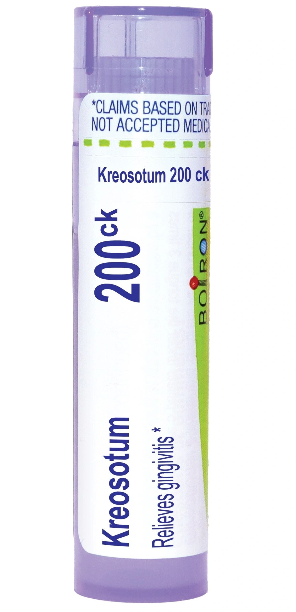 Kreosotum, Homeopathic Medicine for Gingivitis, 30C, 200CK, Boiron, 80 Pills (Pill Size #40)