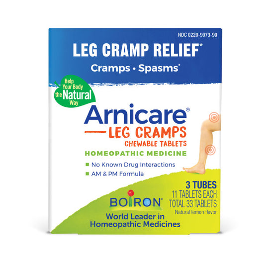 Arnicare Leg Cramps, Homeopathic Leg Cramp Relief, 3 tubes