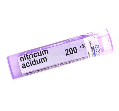 Nitricum Acidum, 3C, 6C, 30C, 200CK, Homeopathic Medicine for Warts, Boiron, 80 Pills (Pill Size #40)